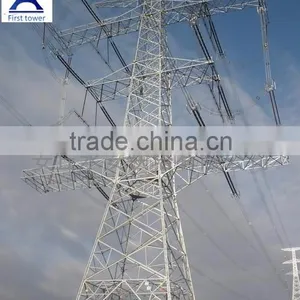 High Voltage 220kv 400kv 500kv 132kv Steel Power Transmission Line Tower thumbnail-5