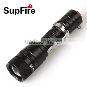 Rechargeable 900Lumens Zoomable Waterproof L2 Led Torch Flashlight thumbnail-1