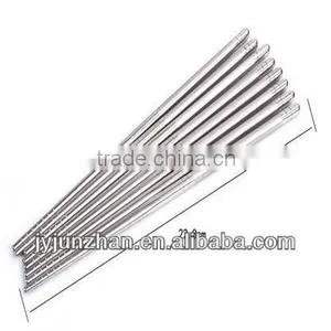 Stainless Chopsticks Set With Sand Polishing and Hand Polishing and Low Price thumbnail-1