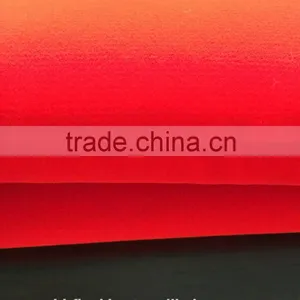 Red Knitted Polyester Flock Fabric thumbnail-2