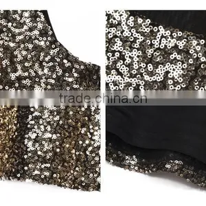 Sequined Stylish Tops for Women 2016 Crop Tank Tops Wholesale thumbnail-6