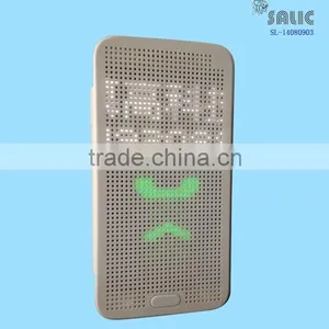 LED Display Function Flip Phone Case for HTC E8 thumbnail-2