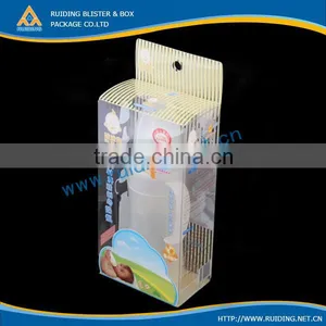Eco-friendly PVC Package Silicone Baby Product Blister Plastic Boxes thumbnail-1