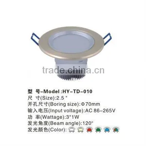 Indoor 3w White Ceiling Led Lamp thumbnail-1