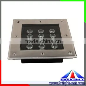 12W Square LED Inground Light, 12*1W LED Underground Light, IP67 LED Ground Light thumbnail-1