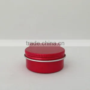 Red Aluminum Tin Cream Jars 15g thumbnail-1