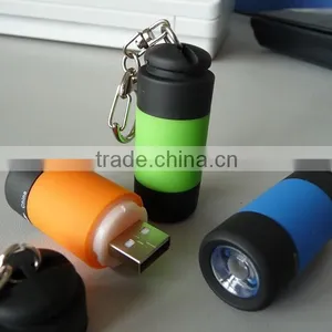 Promotional Cheap and Useful Led Flashlight Keychain thumbnail-1
