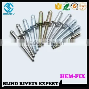 HIGH QUALITY HOT SELLING FACTORY STRUCTURAL HEM TYPE RIVETS FOR AUTOMOBILE thumbnail-1