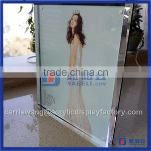 10 mm High Clear Factory Family New Style Acrylic Photo Frame thumbnail-6