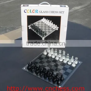 Glass Chess Table thumbnail-6