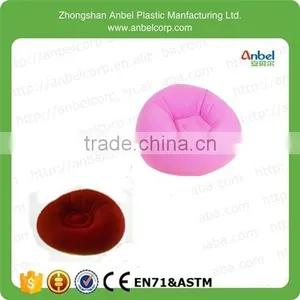 2015 Hot Sale Comfortable Inflatable Air Sofa Inflatable Single Flocking Chair Cushion Seat thumbnail-2