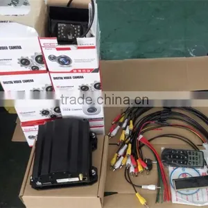 3G/4G+WIFI+GPS 8ch Vehicle Dvr Recorder, h 264 Remote Control Car Black Box Mobile Dvr ,H80 Series thumbnail-3