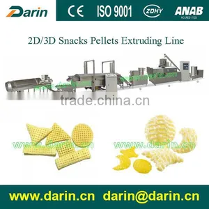 2D Snakcs Pellets Producting and Frying Automatic Processing Line thumbnail-2
