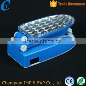 Plastic Material and Electric Power Source Blue Table Lamp thumbnail-2