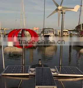 300w Vertical Axis Wind Generator Kit thumbnail-3