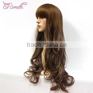 Wholesale High Quality African Long Wavy Fashion Curly Wig thumbnail-2