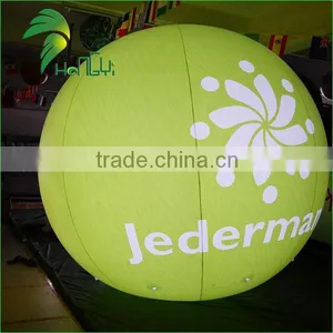 Digital Printing Light Green 3M Diameter Customized Display Inflatable Lighting Balloon thumbnail-5