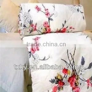 High Quality and Elegant Print Silk Quilt thumbnail-1