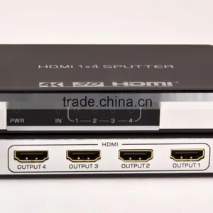 New 1x4 3D HDMI Splitter for HDTV HDMI V1.4 1080P Audio Video Splitter Extender thumbnail-2