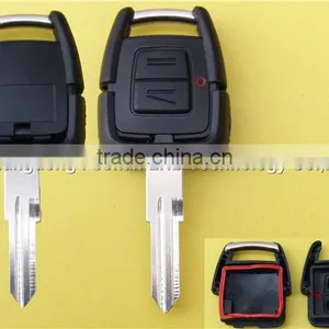 2 Buttons Remote Blank Key Shell for Opel Car With Light and Left Blade no Logo thumbnail-1