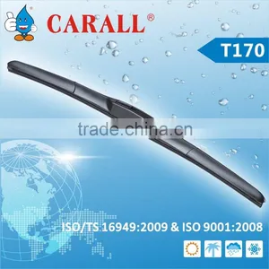 Hybrid Universal Wiper Blade for All Japanese Car With Three Part ABS Spoiler thumbnail-1