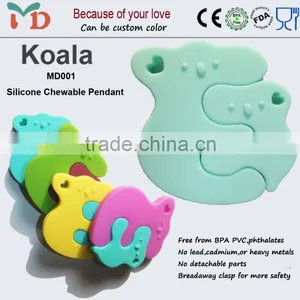 Manufacturer Food Grade FDA Approved BPA Free Safety Baby Toy Silicone for Teething thumbnail-4