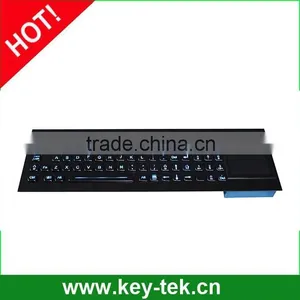 Black Electroplated Backlight Metal Keyboard With Touchpad thumbnail-3