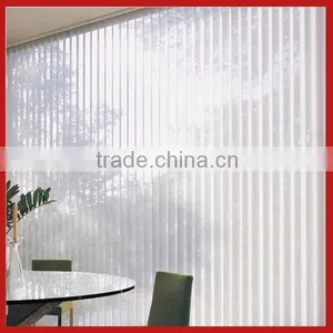 2'' Transparent Foaming Vertical Venetian Style Office Decorative Curtain Blinds thumbnail-1