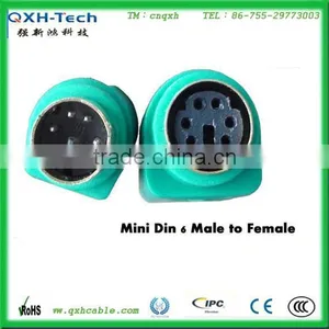 Mini Jack to Din Jack Cable Mini Din 6 Pin Cable thumbnail-1