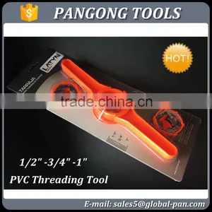 6PCS PVC Pipe Die Set,tap and Die Tool , PVC Pipe Threading Tool thumbnail-1