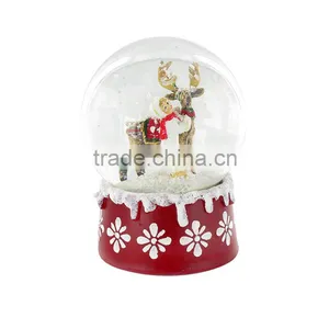 Reindeer Snow Globe for Christmas thumbnail-2