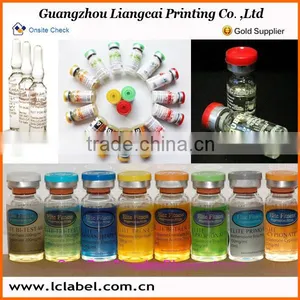 Laser Printed Vinly Drug Label Sticker for 10ml Vial Quality Choice thumbnail-3