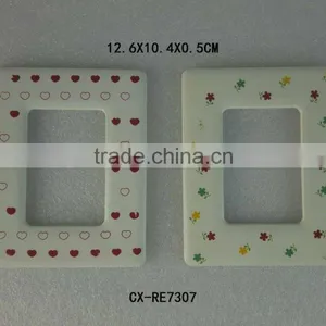 Square Ceramic Photo Frame for Mother's Day,Photo Frame, Picture Frame European thumbnail-4