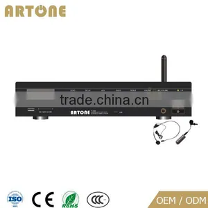 ARTONE T-206 60wx2 Usb fm Bluetooth Amplifier Wireless Microphone Teaching thumbnail-3