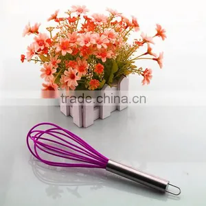 Kitchn Silicone Wire Handle Stainless Steel Whisk thumbnail-6