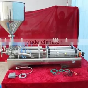 One Nozzel Paste/liquid Filling Machine for Cosmetics Shampoo Honey thumbnail-3