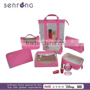 Professional Design Any Kinds of Woman Mesh Cosmetic Bag/fashion Handbag thumbnail-6