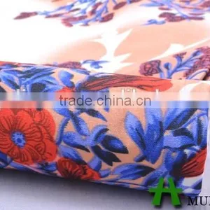 Shaoxing Mulinsen Textile Soft Handfeeling 100% Polyester Twist Satin Fabric Print thumbnail-2