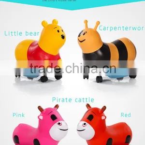 TOP SC1 Inflatable Scooter GOOD KIDS 2015.yellow ,baby thumbnail-2