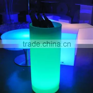 Shanghai Pub Acrylic LED Ice Barrel Beverage Refreshments Cold thumbnail-1