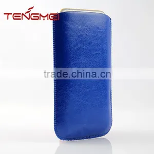 Oil Leather Mobile Phone Bag Easy Carrying, for HTC Phones Universal Case thumbnail-2