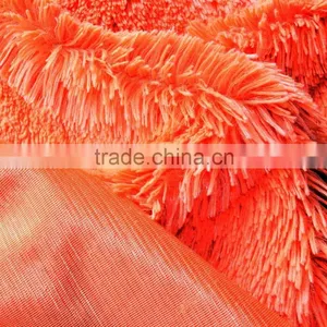 100% Polyester High Deep Pile Plush Fleece Fabric thumbnail-2