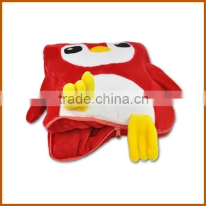 Wholesale Carton Animal Pattern Baby Pillow Blanket thumbnail-2