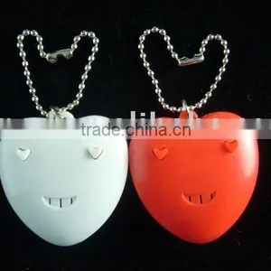 Newest Heart Shape Music Keychain thumbnail-1