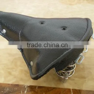 2015 Best Model Best Adult Bicycle Leather Cover Saddles for Men With ISO9001 thumbnail-4