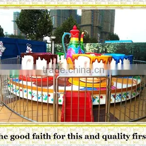 Factory Outlet Rides Theme Park Equipment Rides Coffee Cup for Kids and Adult thumbnail-3