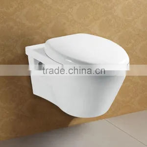Wall Mounted Soft Closing Seat Cover Toilet Set thumbnail-1