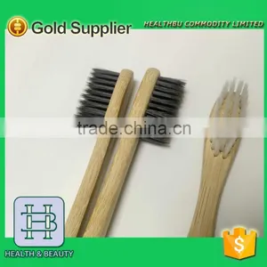 2016 Soft Medium Bristle Type and Adult Age Bamboo Carbon Toothbrush thumbnail-1