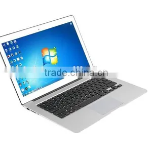 Factory Wholesale 13.3inch Aluminium Alloy Cover Notebook PC Laptop Computer CPU Intel i5 4GB RAM and 128GB Hard Drive Bluetooth thumbnail-6