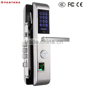 New Touch Reader Fingerprint Electric Door Lock With Keypad thumbnail-1